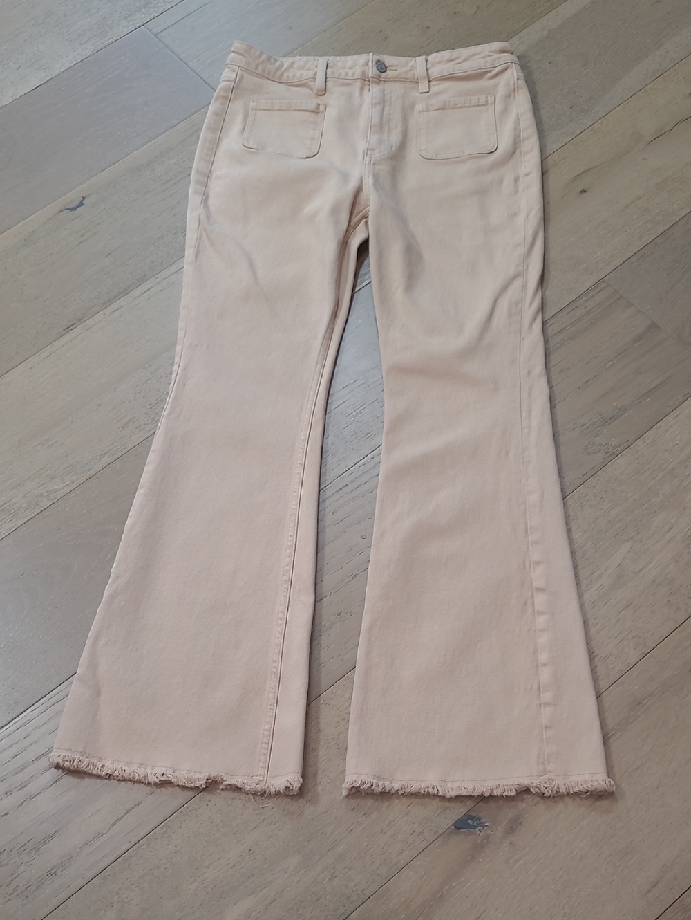 Idyllwind Women's Pale Blush Wide Leg Jeans - Picture 2 of 14